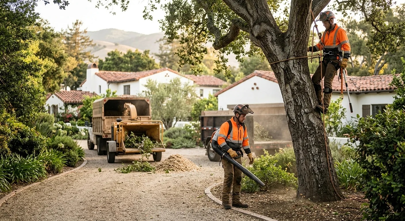 Tree Service service project completed by Montecito Tree Specialists in Montecito, CA