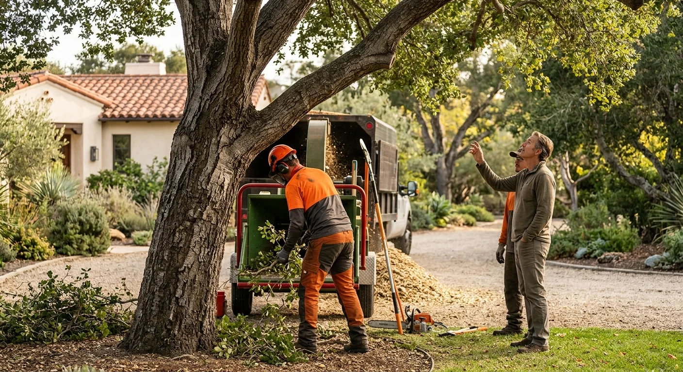 Tree Service service project completed by Montecito Tree Specialists in Montecito, CA