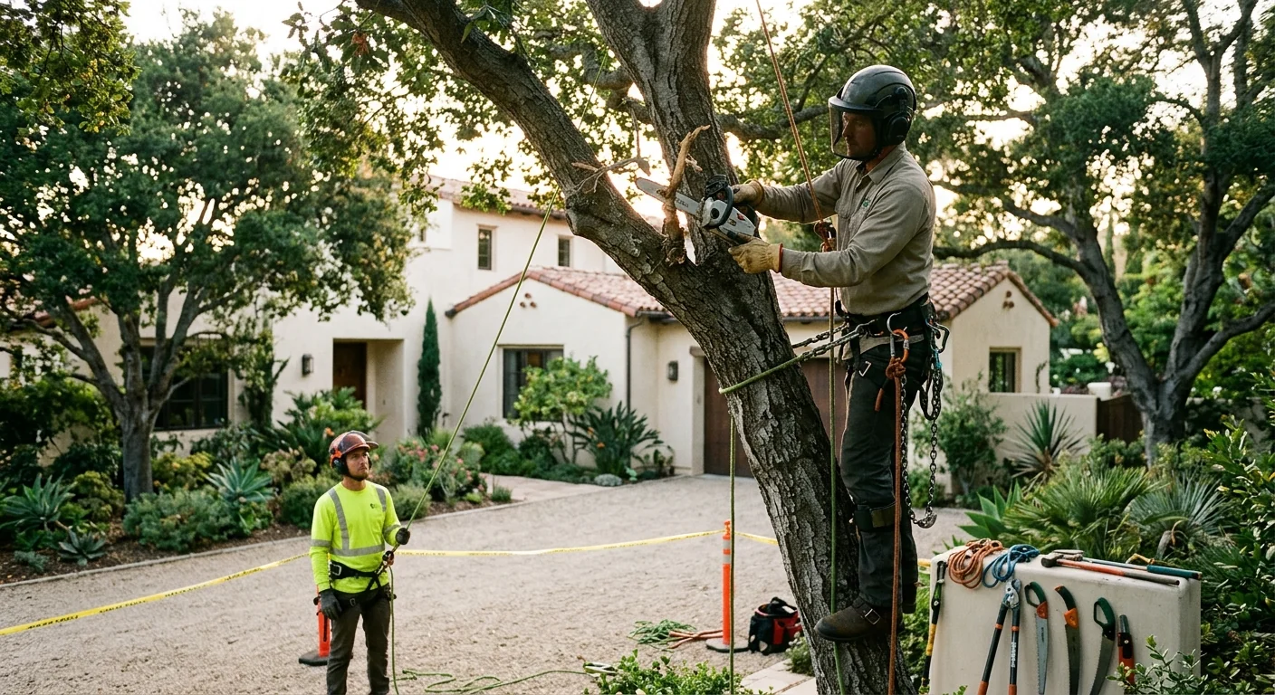 Tree Service service project completed by Montecito Tree Specialists in Montecito, CA